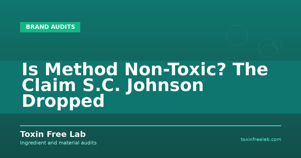 method - Toxin Free Lab